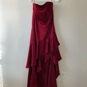 Alice + Olivia Red Elegant Gown Dress Size 12